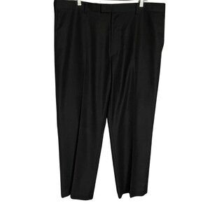 Perry Ellis Men's Portfolio Black Pinstripe Dress Pants Size 40X30
